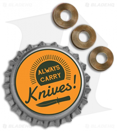 Hinderer Knives XM-18 3.0 Standoffs - Bronze Titanium