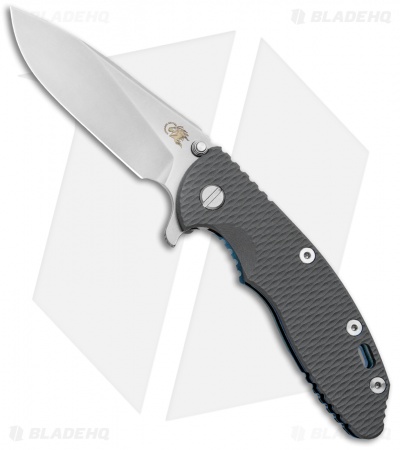Hinderer XM-18 3.5 Gen 6 Slicer Knife Grey G-10/Battle Blue (Stonewash)