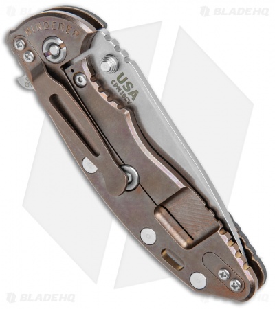 Hinderer XM-18 3.5 Gen 6 Slicer Knife Grey G-10/Battle Bronze (Stonewash)