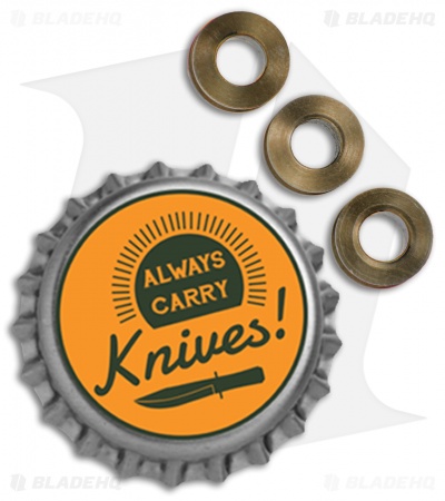 Hinderer Knives XM-18 3.5 Standoffs - Bronze Titanium