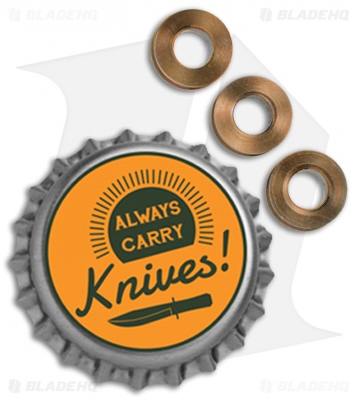 Hinderer Knives XM-18 3.5 Standoffs - Copper