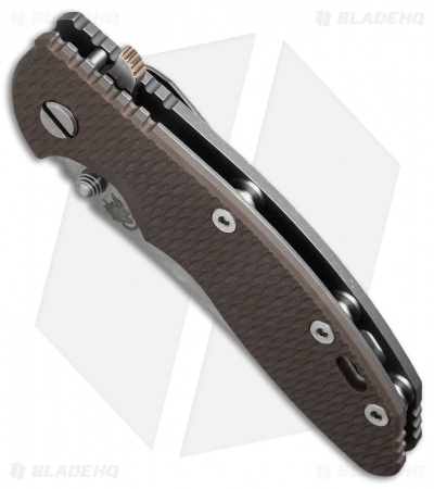 Hinderer Knives XM-18 3.5 2016 LE Skinner Frame Lock Knife DE (Satin/SW)