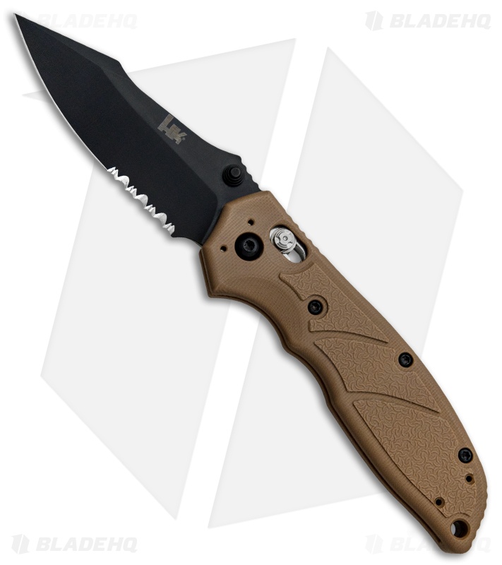 HK Exemplar Pivot Lock Knife Flat Dark Earth G-10 (3.25