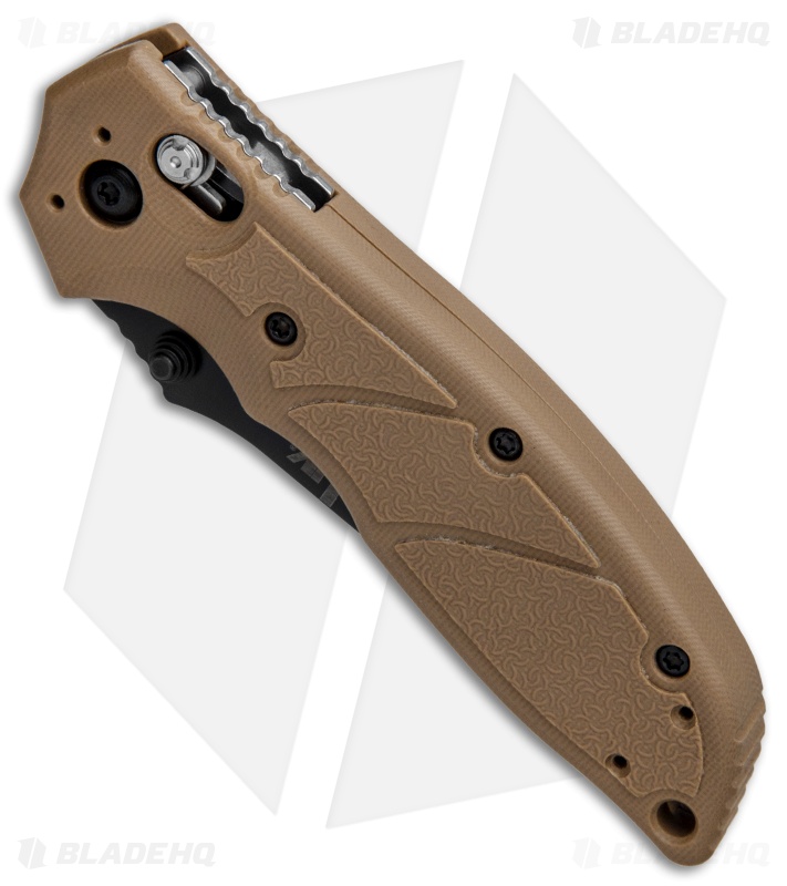 HK Exemplar Pivot Lock Knife Flat Dark Earth G-10 (3.25