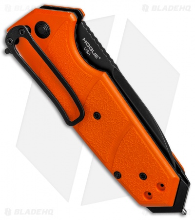 HK Karma First Response Tool Flipper Knife Orange G-10 (3.75" Black Serr)
