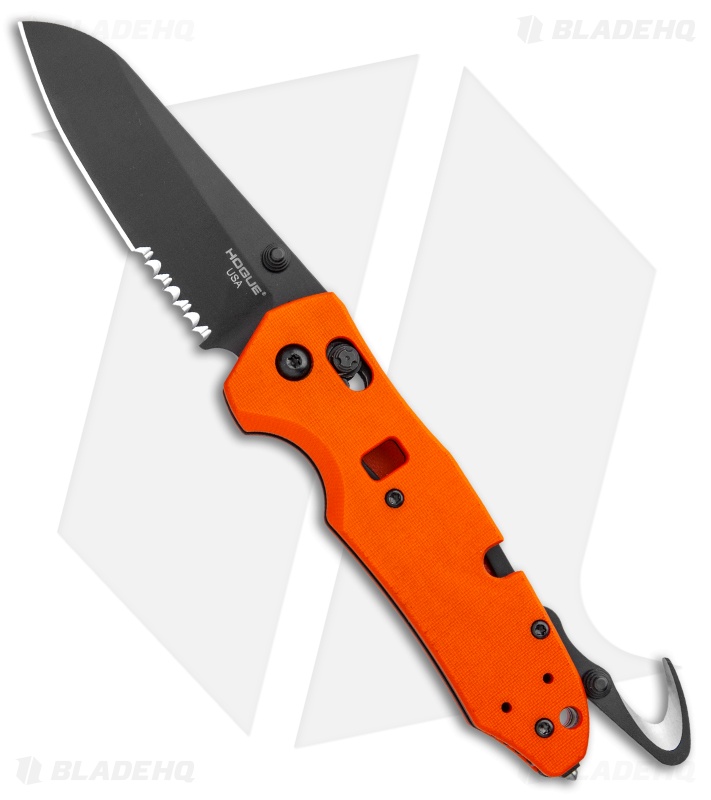 Hogue Trauma ABLE Lock Knife Orange G-10 (3.4