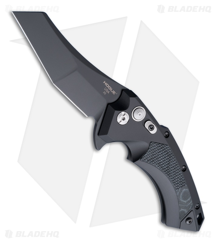 Hogue Knives X5 Flipper Knife Black G-Mascus (3.5" Black) 34569