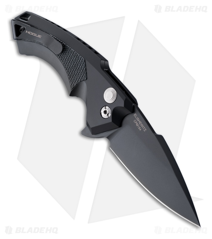 Hogue Knives X5 Spear Point Flipper Knife Black G-Mascus (3.5" Black) 34579