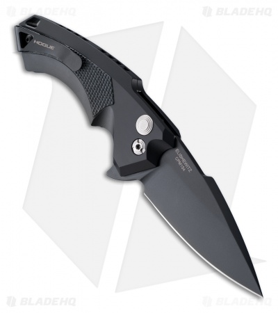 Hogue Knives X5 Spear Point Flipper Knife Black G-Mascus (3.5" Black) 34579