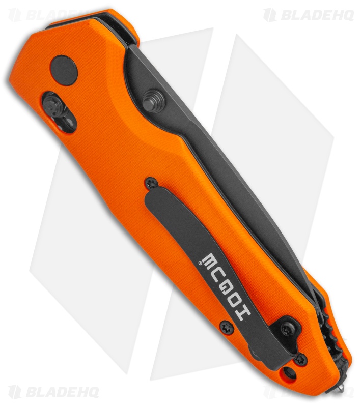 Hogue Trauma First Response Tool Knife Textured Orange G-10 (3.2" Black Serr) 