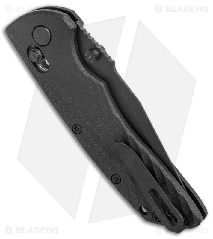 Hogue Knives Deka Clip Point Pocket Knife Black G-10 (3.25" Black 20CV)