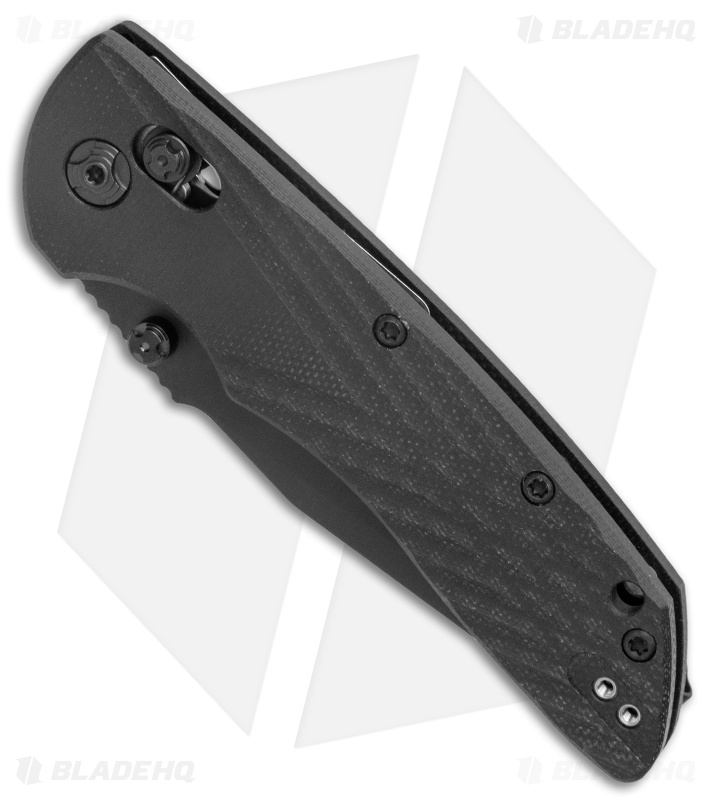 Hogue Knives Deka Clip Point Pocket Knife Black G-10 (3.25" Black 20CV)