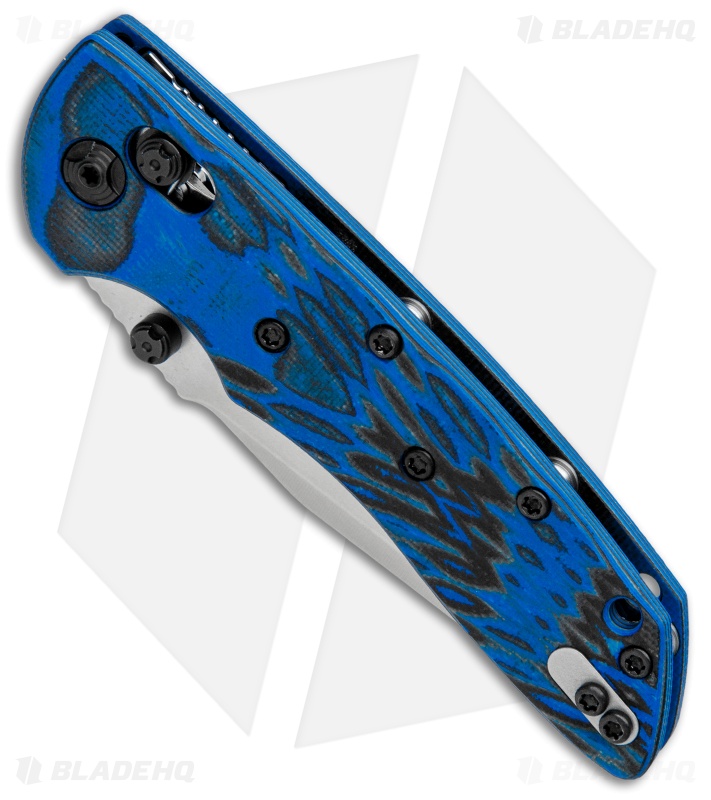 マック　HOGUEナイフ Hogue Deka Clip Point Knife | Blue + SW 20CV | Blade HQ