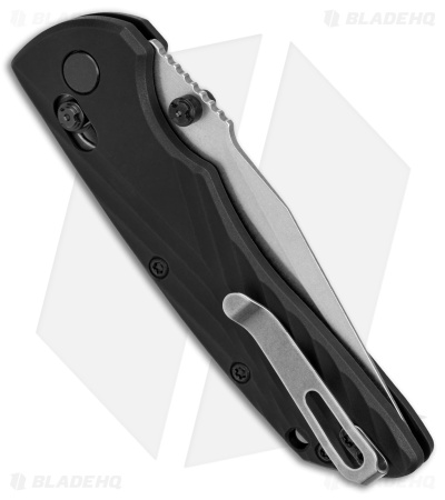 Hogue Knives Deka MagnaCut Clip Point Knife Black Polymer (3.25" Stonewash)