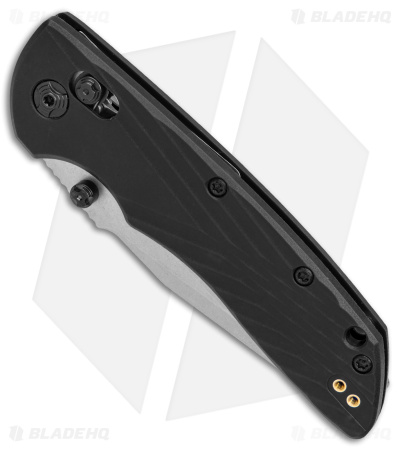 Hogue Knives Deka MagnaCut Clip Point Knife Black Polymer (3.25" Stonewash)