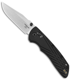 Hogue Knives Deka MagnaCut Clip Point Knife Black Polymer (3.25" Stonewash)