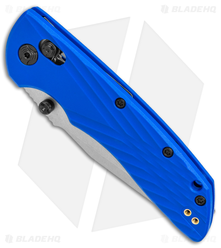 Hogue Knives Deka MagnaCut Clip Point Knife Blue Polymer (3.25" Stonewash)