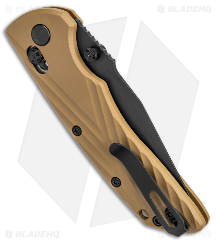 Hogue Deka Clip Point Knife | Tan + MagnaCut | Blade HQ