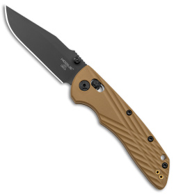 Hogue Knives Deka MagnaCut Clip Point Knife FDE Tan Polymer (3.25" Cerakote)