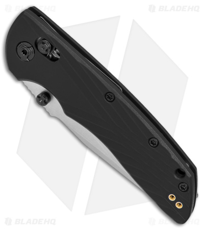 Hogue Knives Deka MagnaCut Wharncliffe Knife Black Polymer (3.25" Stonewash)