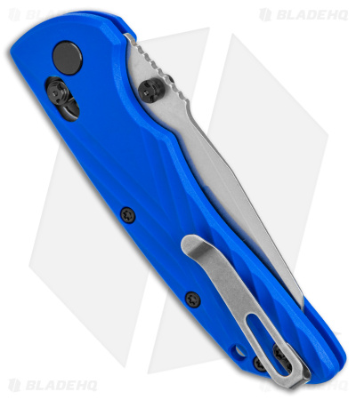 Hogue Knives Deka MagnaCut Wharncliffe Knife Blue Polymer (3.25" Stonewash)