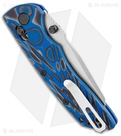 Hogue Knives Deka Wharncliffe Pocket Knife Blue Lava G-Mascus (3.25" SW 20CV)