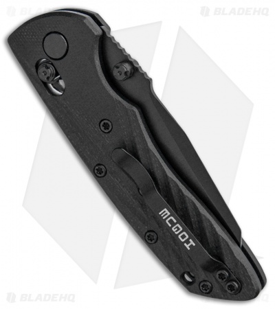 Hogue Knives Deka Wharncliffe Pocket Knife Black G-10 (3.25" Black 20CV)