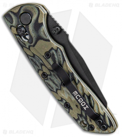 Hogue Knives Deka Wharncliffe Pocket Knife Green G-Mascus (3.25" Black 20CV)