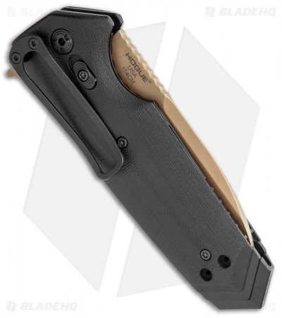Hogue Sig Sauer EX-02 | FDE Spear Point Flipper Knife | Black/Gray