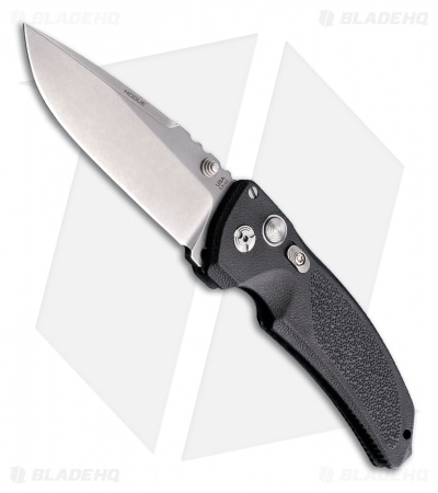 Hogue Knives EX03 Knife Drop Point Black (3.5" Tumble Plain) 34370