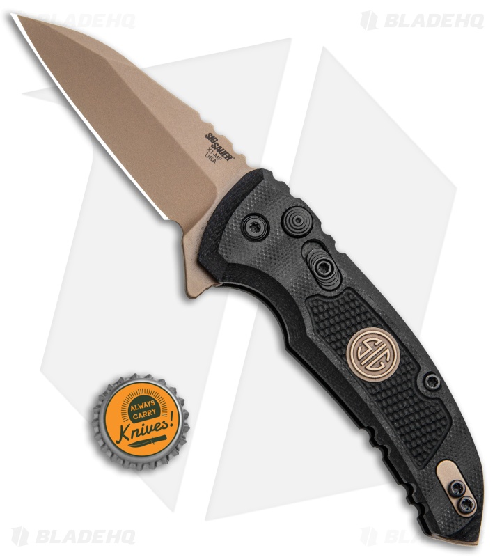 Hogue X1 Microflip | Bronze Wharncliffe + Black | Blade HQ