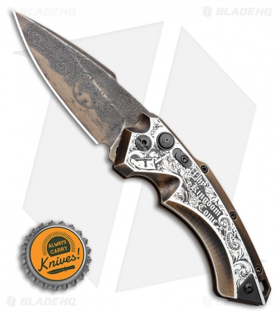 Hogue Knives/Outlaw Ordnance/Manspot X5  Automatic Knife (3.5" Bronze) Exclusive