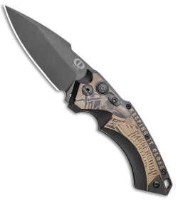 Hogue Knives/Outlaw Ordnance X5 Auto Knife Class Barbershop (3.25" Black) 