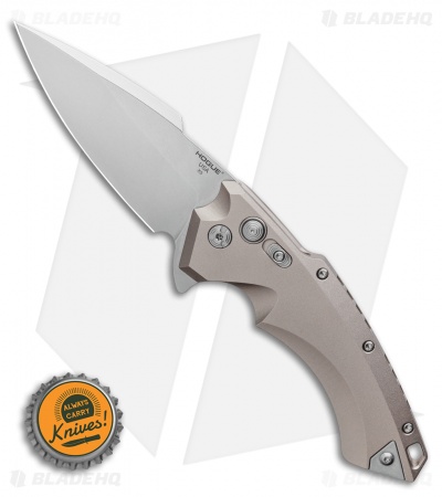 Hogue Knives X5 Spear Point Flipper Knife FDE (4" Stonewash) 34554