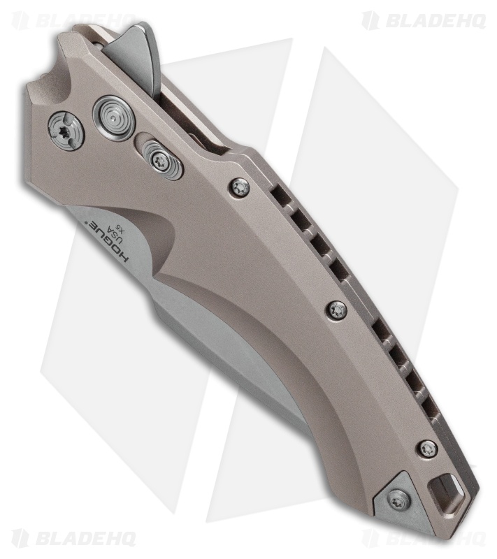 Hogue Knives X-5 Spear Point Flipper FDE (4 Hogue Knives X-5 Spear Point Flipper FDE (4