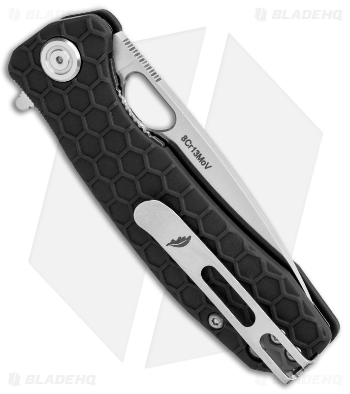 Honey Badger - Small Flipper DP Knife | Black FRN + D2 | Blade HQ
