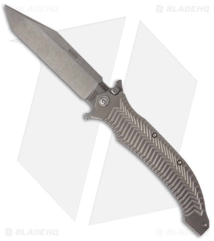 HTM Darrel Ralph AXD 5.5 Manual Folder Knife (5.5" Stonewash Plain)