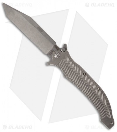 HTM Darrel Ralph AXD 5.5 Manual Folder Knife (5.5" Stonewash Plain)