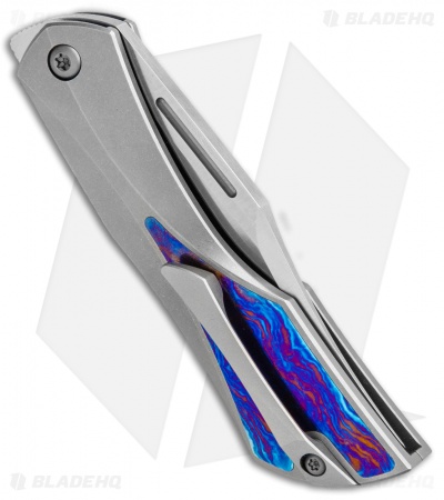 Isham Bladeworks Blackstar Slip Joint Knife Timascus (2.5" Satin)