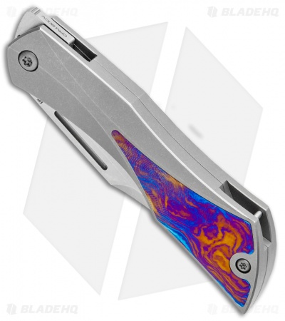 Isham Bladeworks Blackstar Slip Joint Knife Timascus (2.5" Satin)