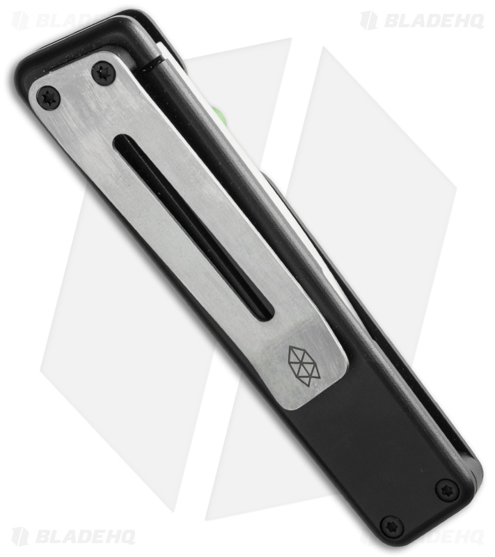 James The Chapter Frame Lock Knife Black Titanium (2.75" Satin)