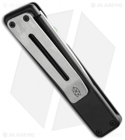 James The Chapter Frame Lock Knife Black Titanium (2.75" Satin)
