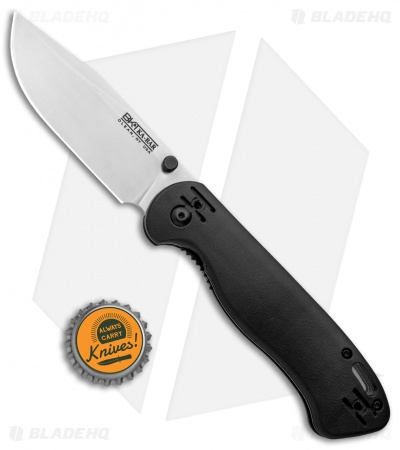 Ka-Bar Becker Folder Liner Lock Knife Black GFN (3.5" Satin) BK40