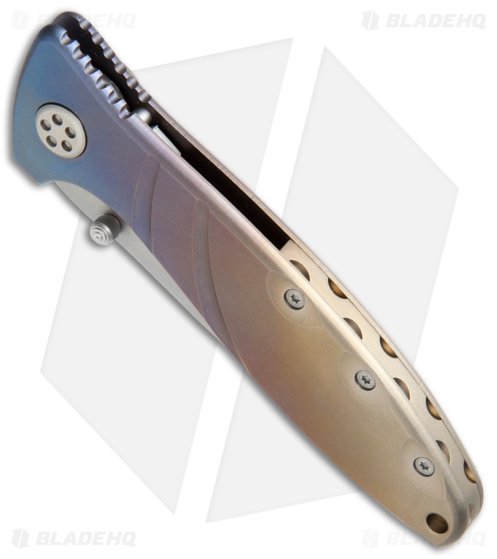 Ka-Bar Technocut Frame Lock Knife Spectrum Titanium (3" Bead Blast)