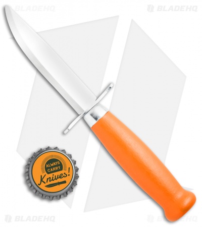 Morakniv Scout 39 Fixed Blade Knife Orange Birchwood (3.25" Satin)