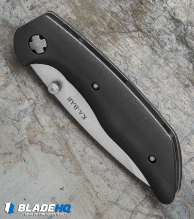 Ka-Bar Jarosz Folder Liner Lock Knife Black GFN (3.5" Stonewash) 7505