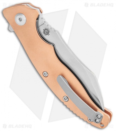 Kansept Knives Copperhead Liner Lock Knife Copper (3.4" SW) 