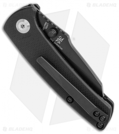 Kansept Knives Little Main Street Liner Lock Knife Black G-10  (2.2" Black) 