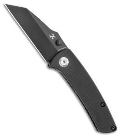 Kansept Knives Little Main Street Liner Lock Knife Black G-10  (2.2" Black) 