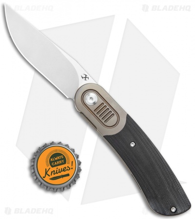 Kansept Knives Reverie - Frame Lock Knife | G-10/Gold Ti | Blade HQ